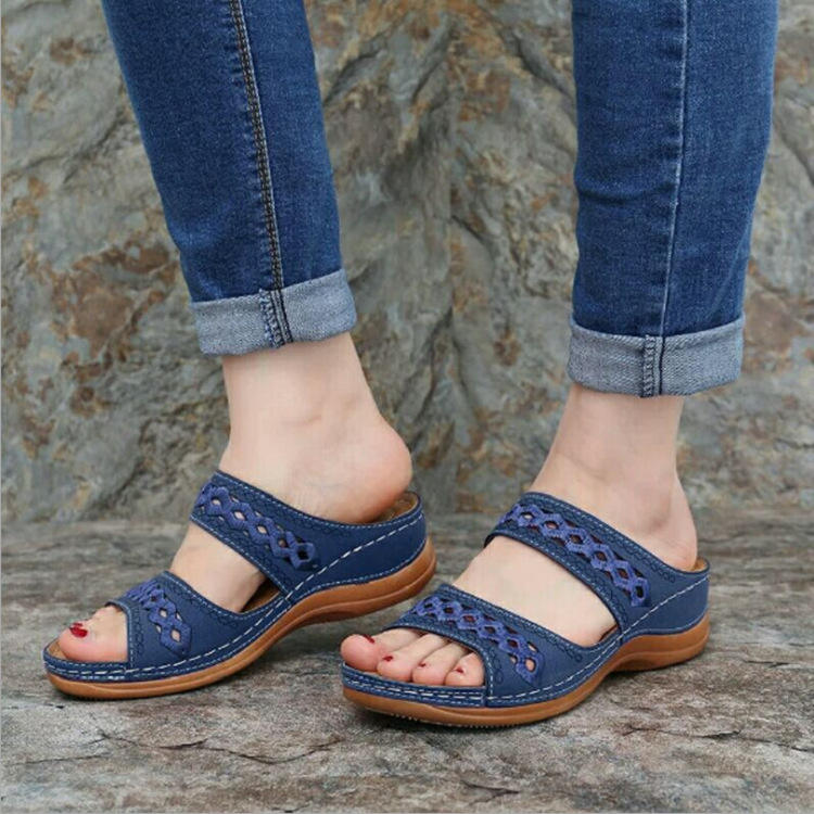 2026 Women Lady Trendy Beautiful Printed Hollow Out Sandals